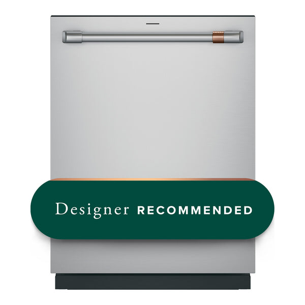 Café CustomFit ENERGY STAR Stainless Interior Smart Dishwasher with Ultra Wash Top Rack and Dual Convection Ultra Dry, LED Lights, 39 dBA