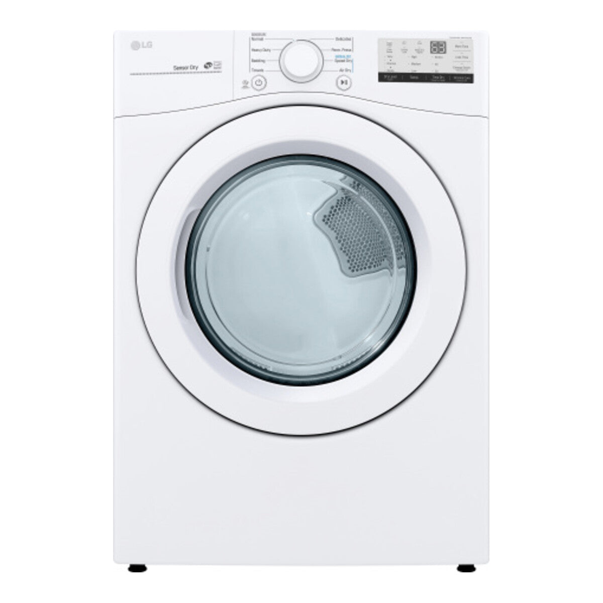 LG 7.4 cu. ft. Gas Front Load Dryer - White
