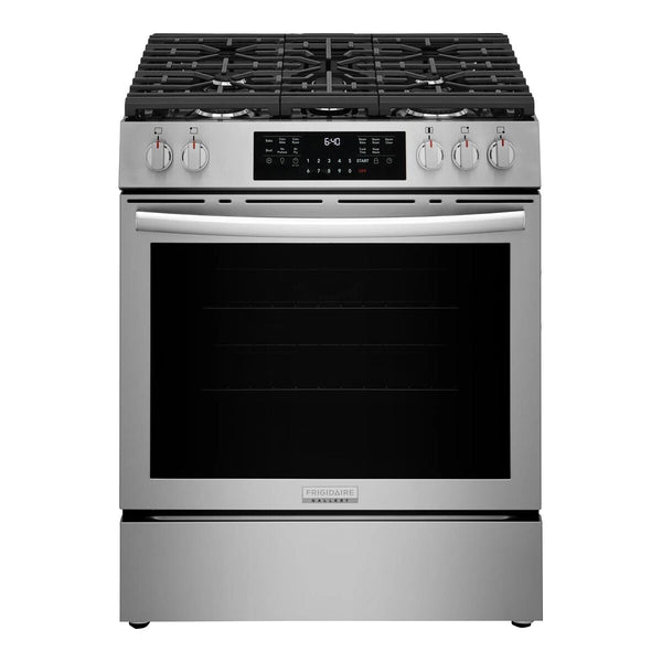 Frigidaire Gallery 30" Front Control Gas Range - Stainless Steel