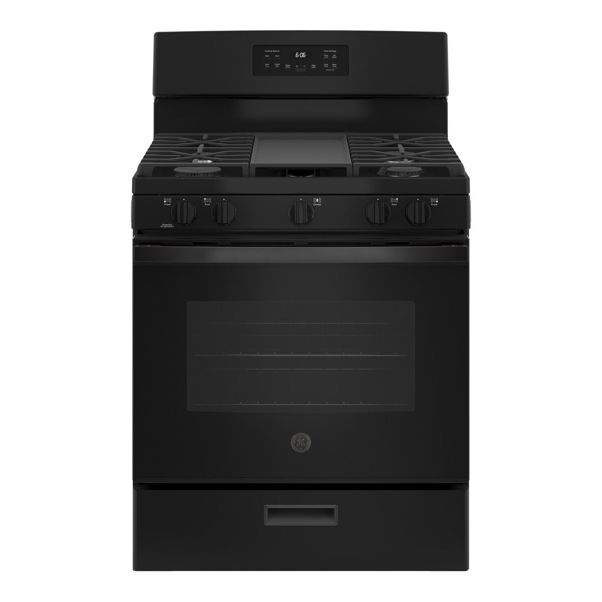 GE 30" Free-Standing Gas Range - Black (JGBS66DEKBB)