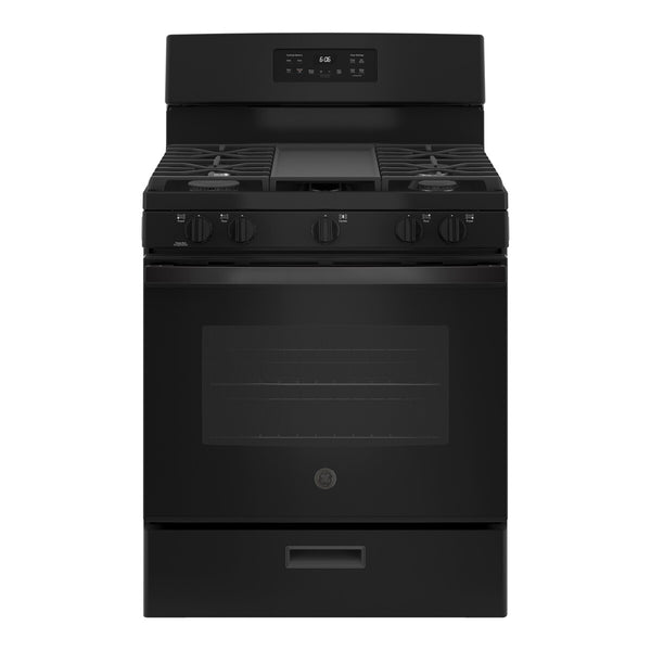 GE 30" Free-Standing Gas Range - Black (JGBS66DEKBB)