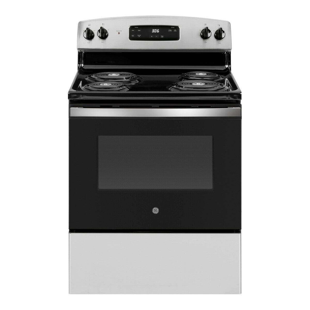 GE ENERGY STAR 30" Free-Standing Electric Range - Stainless Steel (JBS360RTSS)