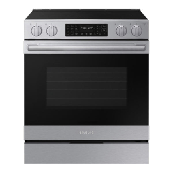 Samsung Bespoke Smart Slide-in Electric Range Pro Style Design, Air Fry Max True Convection - Fingerprint Resistant Stainless Steel