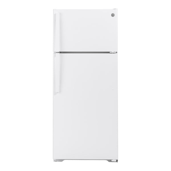 GE 17.5 cu. ft. Top-Freezer Refrigerator - White