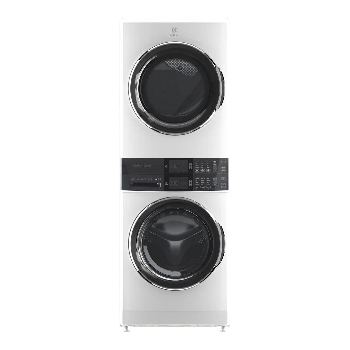 Electrolux Laundry Tower Single Unit Front Load 4.5 cu. ft. Washer & 8 cu. ft. Electric Dryer - White