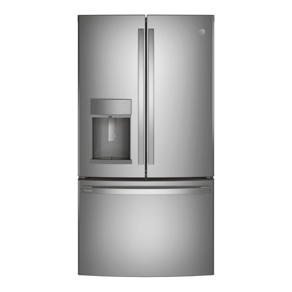 GE Profile Series 27.7 cu. ft. French-Door Refrigerator with Door In Door and Hands-Free AutoFill - Fingerprint Resistant Stainless Steel