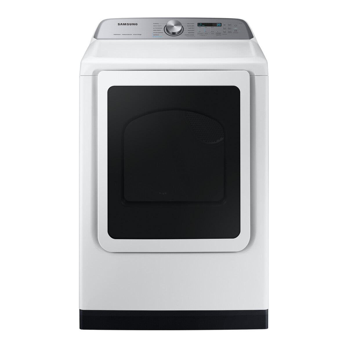 Samsung Top Load Electric Dryer Steam Sanitize+ Sensor Dry, 7.4 cu. ft. - White