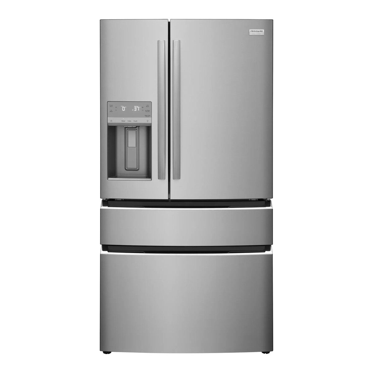 Frigidaire Gallery 26 cu. ft. Standard-Depth 4-Door French Door Refrigerator - Stainless Steel