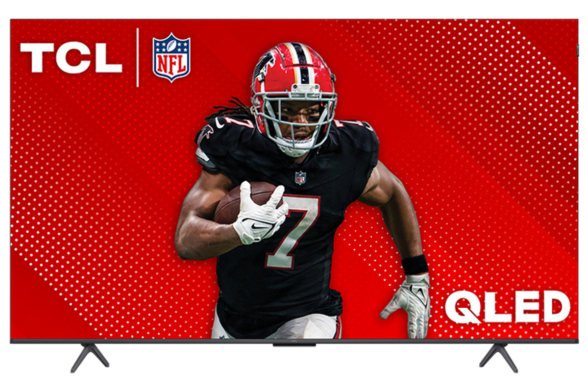 TCL 75Q651G 75-inch QLED television - stock product photo