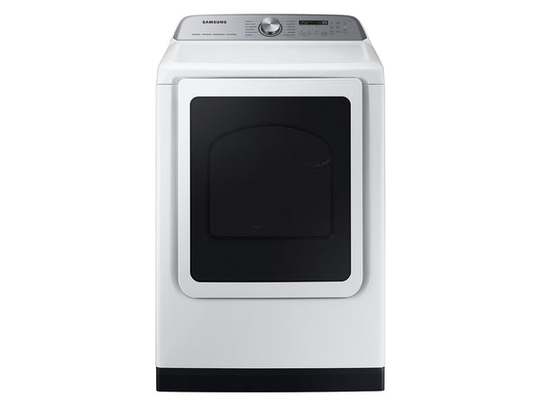 Samsung Top Load Gas Dryer Steam Sanitize+ Sensor Dry, 7.4 cu. ft. - White