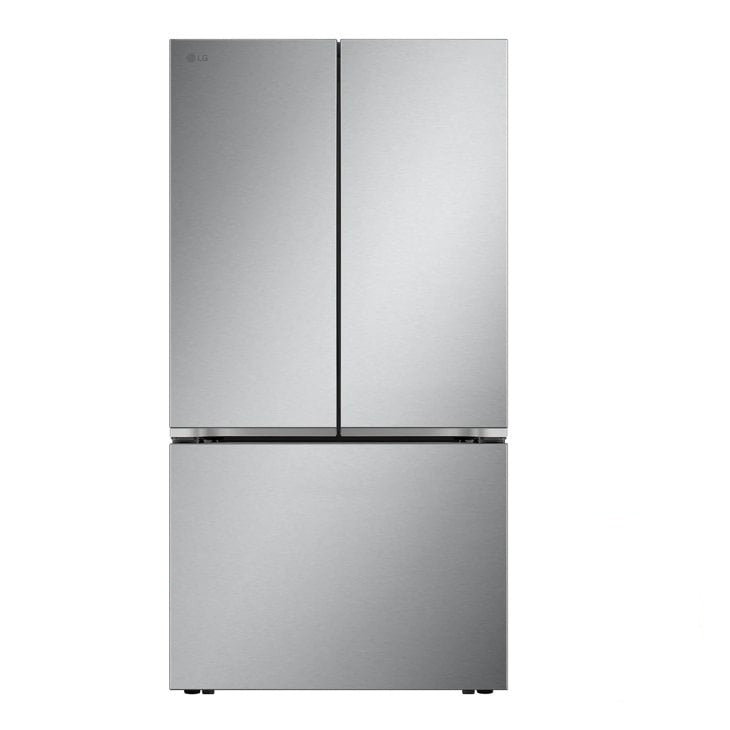 LG 27 cu. ft. Smart Counter-Depth MAX French Door Refrigerator - Stainless Steel