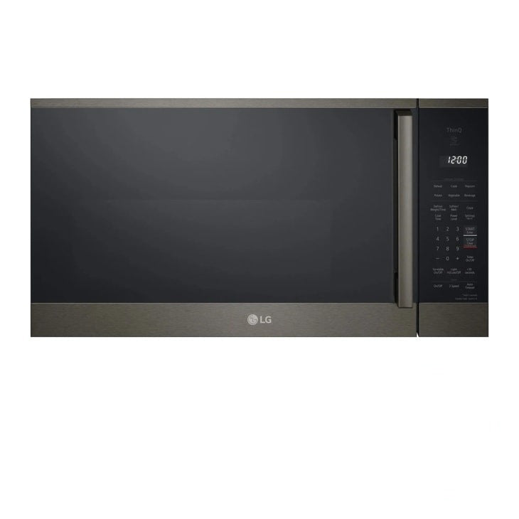 LG 1.8 cu. ft. Smart Over-the-Range Microwave Oven with EasyClean - Black Stainless Steel