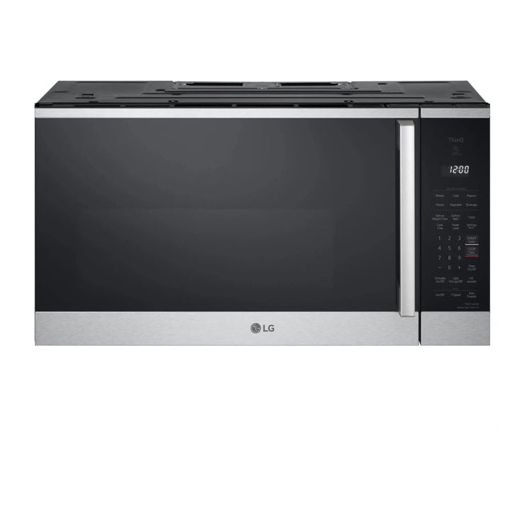 LG 1.8 cu. ft. Smart Over-the-Range Microwave Oven with EasyClean - Stainless Steel