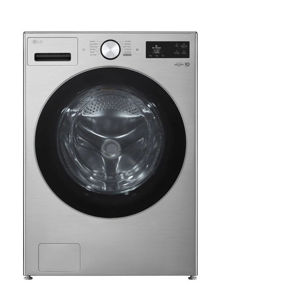 LG 5.0 cu. ft. Mega Capacity Smart Front Load Washer with TurboWash 360, AI Sensing and Hybrid Electronic Controls with LCD Display - Graphite Steel
