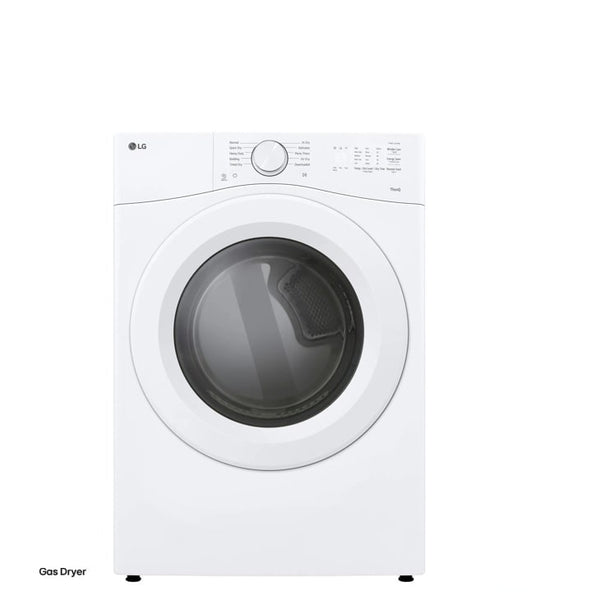 LG 7.4 cu. ft. Ultra Large Capacity Smart Front Load Gas Dryer
