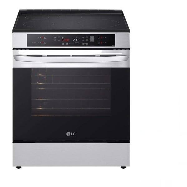 LG 6.3 cu. ft. Smart Induction Slide-in Range with Convection and Air Fry - Print Proof Stainless Steel
