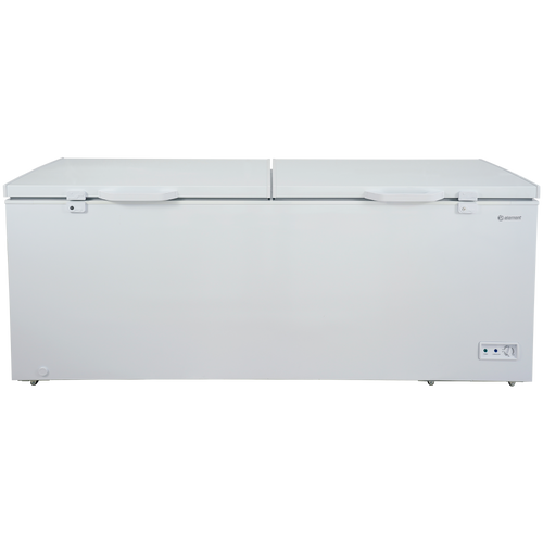 Element Electronics 21.0 cu. ft. Two Door Chest Freezer - White (ECF21MDCW)