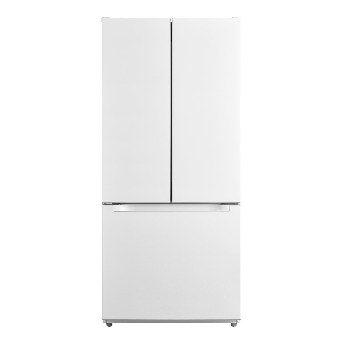 Element Electronics 18.4 cu. ft. French Door Refrigerator - White, ENERGY STAR (ERFD19CGCW) - Stainless Steel
