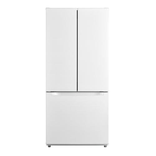 Element Electronics 18.4 cu. ft. French Door Refrigerator - White, ENERGY STAR (ERFD19CGCW) - Stainless Steel
