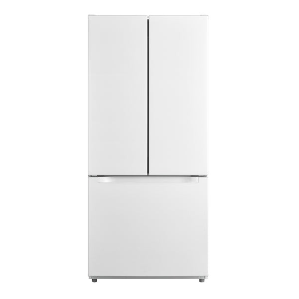 Element Electronics 18.4 cu. ft. French Door Refrigerator - White, ENERGY STAR (ERFD19CGCW) - Stainless Steel