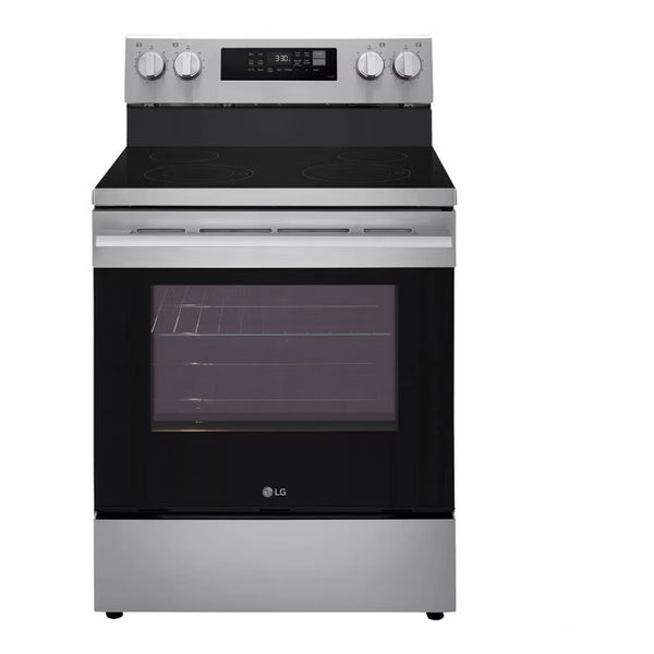 LG 6.3 cu. ft. Smart Wi-Fi Enabled Electric Range with Air Fry & EasyClean - Stainless Steel (LREN6321VE)