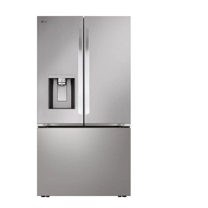 LG 26 cu. ft. Counter-Depth MAX, French Door Refrigerator, with Craft Ice - Stainless Steel