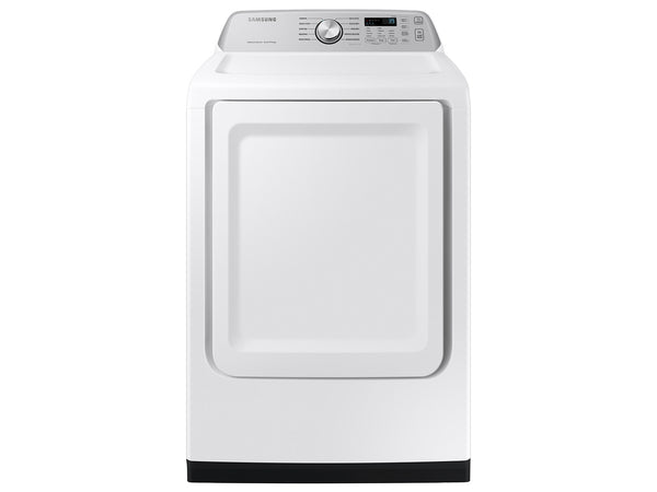 Samsung Top Load Gas Dryer Wi-Fi & SmartThings Sensor Dry, 7.4 cu. ft. - Brushed Black