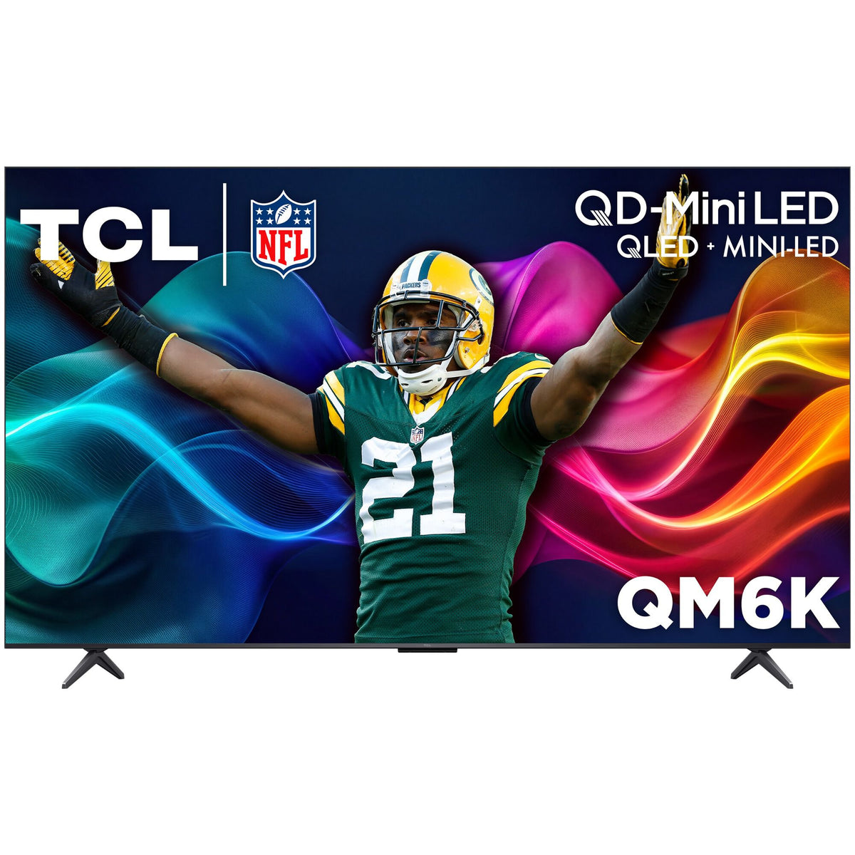TCL 85QM6K 85-inch QD-Mini LED television - stock product photo