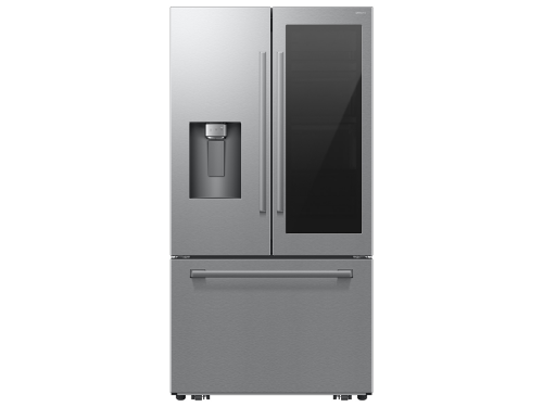 Samsung Bespoke AI 3-Door French Door AutoView, Zero Clearance Fit 29 cu. ft. - Stainless Steel